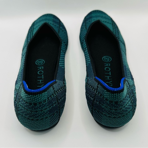 Retired Rothy’s The Flat in pine plaid - Picture 4 of 6